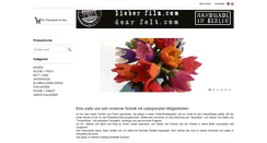 Desktop Screenshot of lieberfilz.com